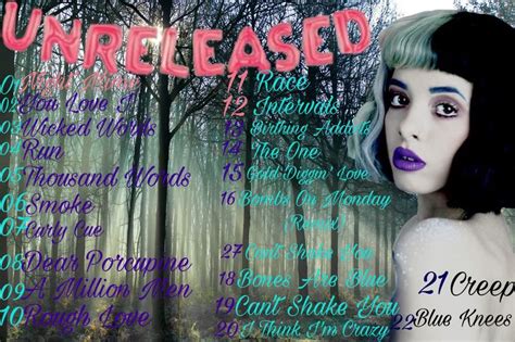 melanie martinez portals leaked|List of unreleased songs 